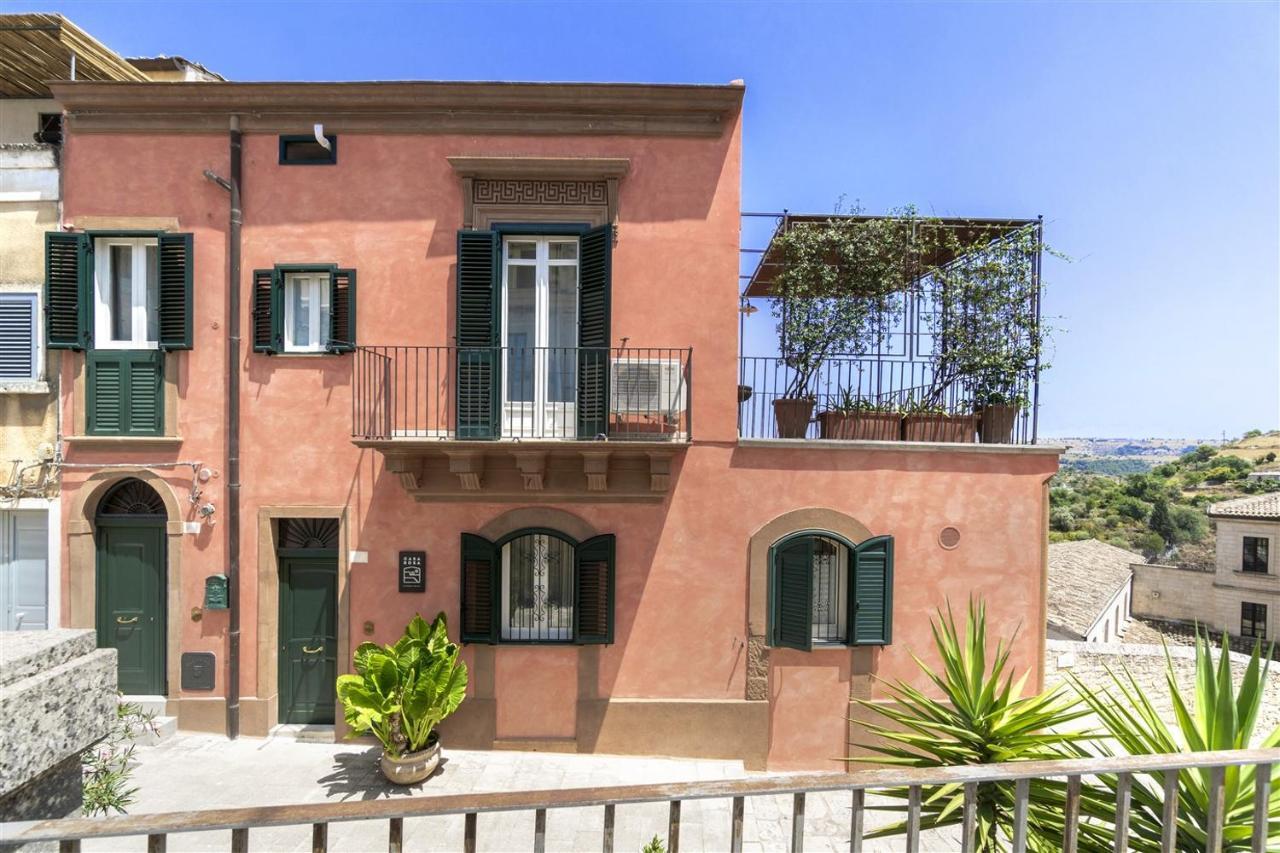 Apartamento Casa Rosa Ragusa Exterior foto