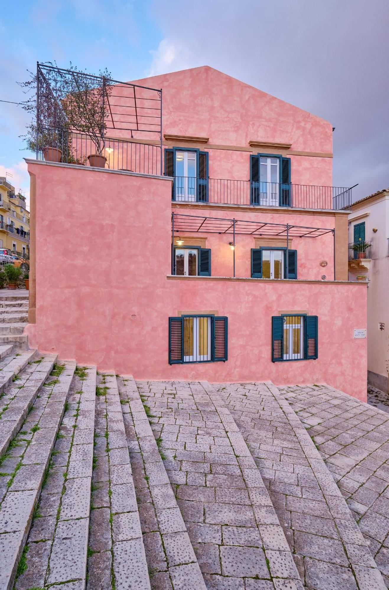Apartamento Casa Rosa Ragusa Exterior foto